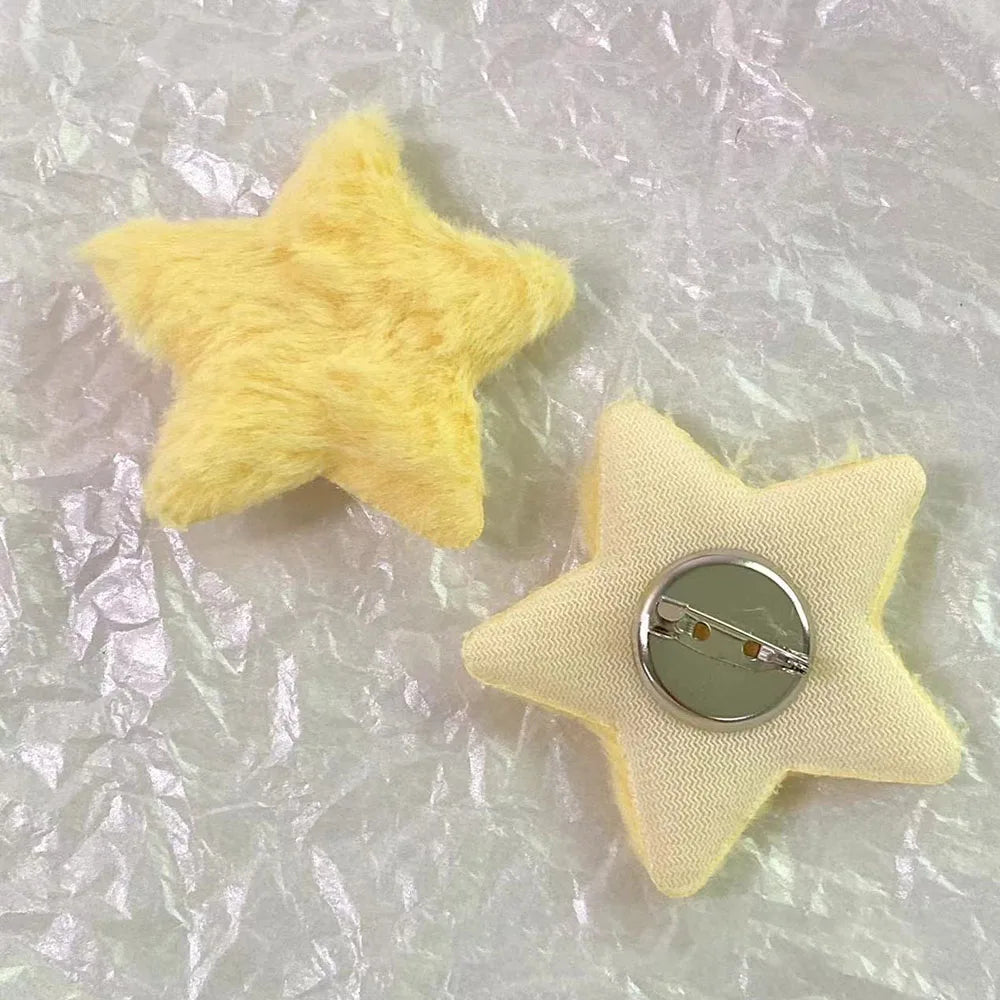 5/1Pairs Small Angel Wings Brooch Japanese Plush Angel Wings Brooch Badge Sweet Pin Doll Cosplay Y2K Fluffy Angel Wing Bag De