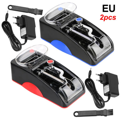 110V/230V Electric Automatic Cigarette Rolling Machine Cigar Roller Smoking Tool EU US Plug Injector Maker DIY Accessories - 