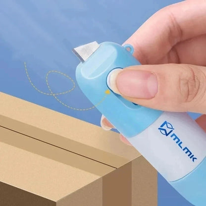 2 In 1 Thermal Paper Correction Fluid with Unboxing Knife Durable Thermal Paper Data Identity Protection Fluid Eraser Box Ope