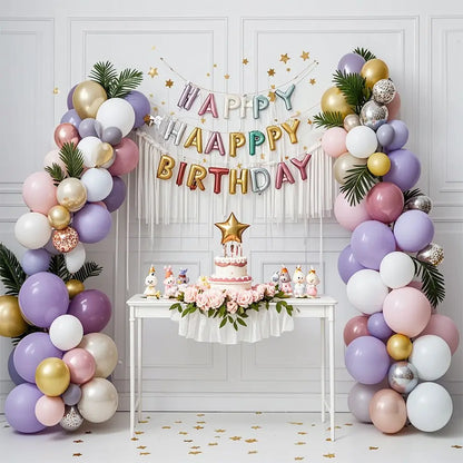 1/2Set Transparent Balloon Column Kit with Base Can Be Filled with Water Balloon Arch Bracket with Pole DIY Accessories