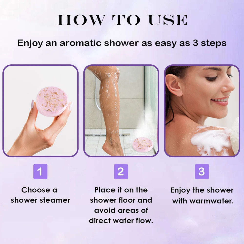 Shower Steamers Aromatherapy - Birthday Gifts for Women, 12 Pack Shower Bombs with Essential Oils. Gifts for Her, Self Care S