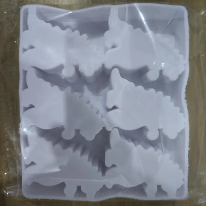 6 Grid Monster Ice Mold Large Silicone Ice Cube Molds Makes Ice Dragon DIY Ice Maker Ice Cube Tray Household Ice Lattice Whis