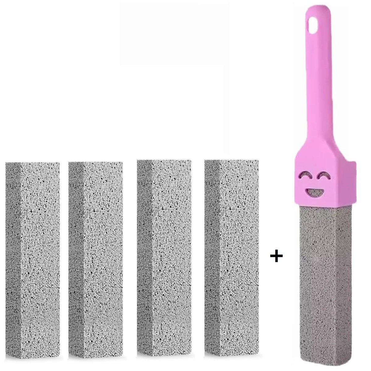5 PCS Pumice Stone Cleaning Stick Seat Toilet Limescale Rust Stain Dirt Removal Brush Bathroom Tile Sink Household Washing To