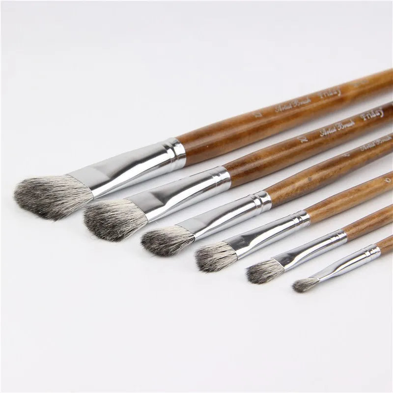 Squirrel hair brush Watercolor Acrylic Paint Brush Art Supplies Set For Drawing Painting brush pen artist oil painting brushe