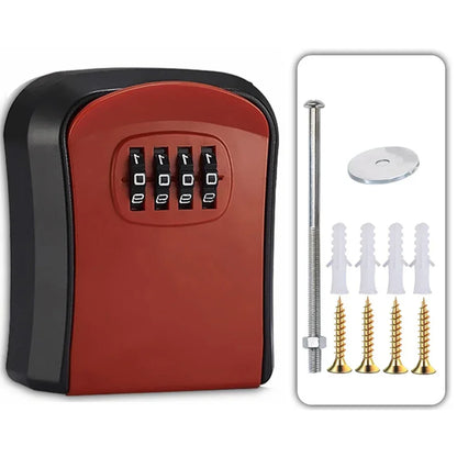 Password Lock Box Anti-theft Home Cat Eye Storage Management Decoration Password Secure Durable Wall Mounted Password Key Box