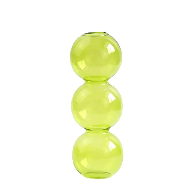 Nordic Glass Vase Home Decor Living Room Decoration Terrarium Flower Vase Plant Pots Decorative Home Accessories Decoration G