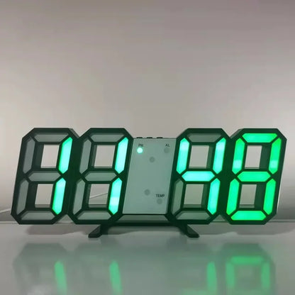 Digital Wall Clock Desk Watches Electronic Alarm Modern Home Decoration for Bedroom Decor Interior Led Table Clocks Living Ro