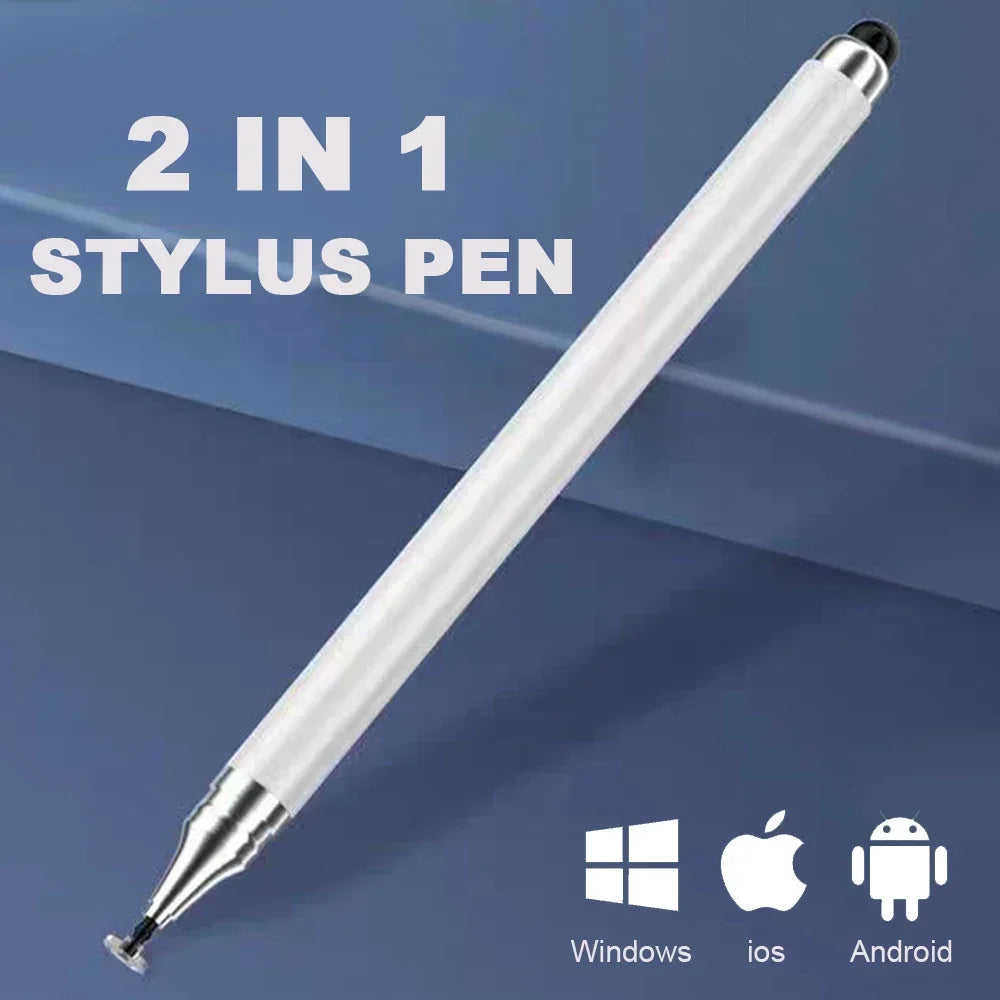 Tablet Pen Drawing Screen Touch Pen 2 in 1 Stylus Pen for IPhone IPad Tablet Capacitive Touch Pencil for Samsung Android Phon