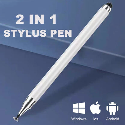 Tablet Pen Drawing Screen Touch Pen 2 in 1 Stylus Pen for IPhone IPad Tablet Capacitive Touch Pencil for Samsung Android Phon