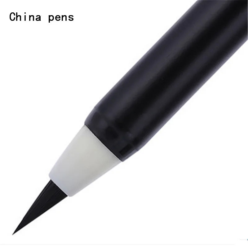 wholesale 1pcs write directly soft brush pen for calligraphy practice school student stationery supplies art drawing brush