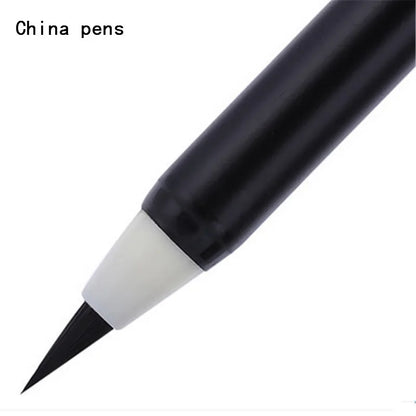 wholesale 1pcs write directly soft brush pen for calligraphy practice school student stationery supplies art drawing brush