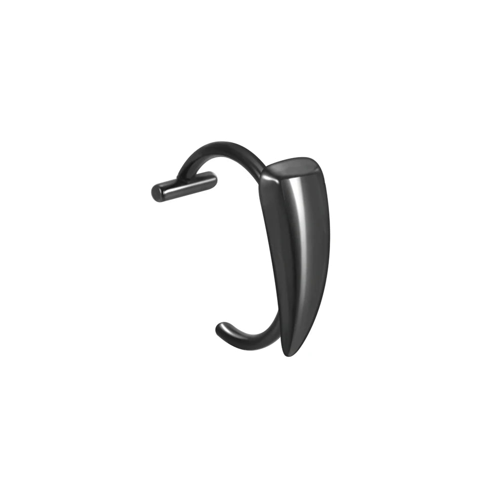 1PC Stainless Steel Fake Nose Ring Hoop Septum Rings Non-Pierced C Clip Lip Ring Earring Fake Nose Piercings Women Body Jewel