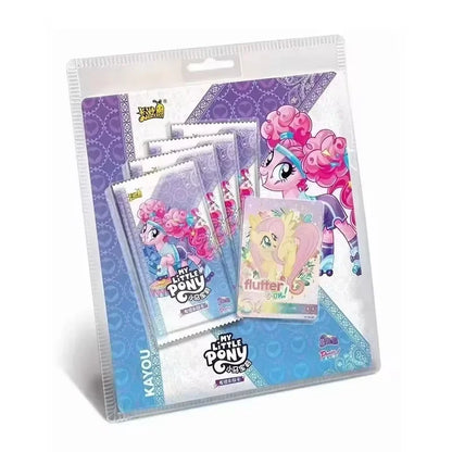 KAYOU Genuine My Little Pony Card Cute Funny Party Friendship Eternal Cards SGR Princess Anime Game Collectible Cards Toys Gi