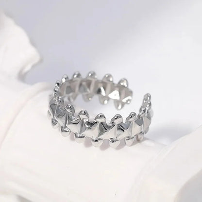 Stainless Steel Vintage Bullet Rings for Women Gold Color Geometric Rings Boho Jewelry Hip Hop Party Wedding Jewelry Gifts