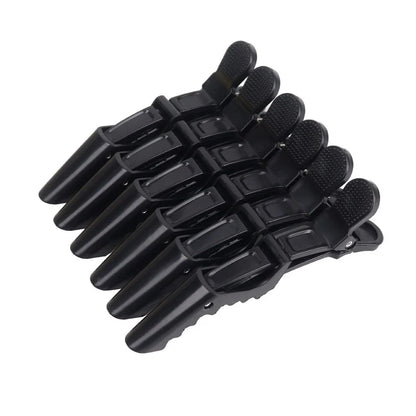 6PCS Alligator Hair Clips Hairdressing Clamps Claws Section Clip Barber Crocodile Hairpin Salon Styling Tools Hair Accessorie
