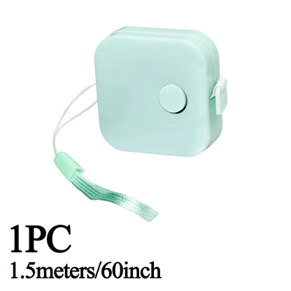 Sewing Tape Measure Dual Sided Retractable Ruler with Push Button Ruler for Weight Loss Medical Body Measurement Tailor Tool