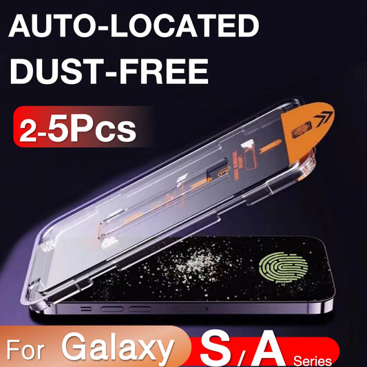 2-5Pcs For Samsung Galaxy S26 S25 S24 Ultra S23 S22 S21 Plus A36 A25 A15 A35 A26 A16 A55 A56 5G Screen Protector Tempered Gla