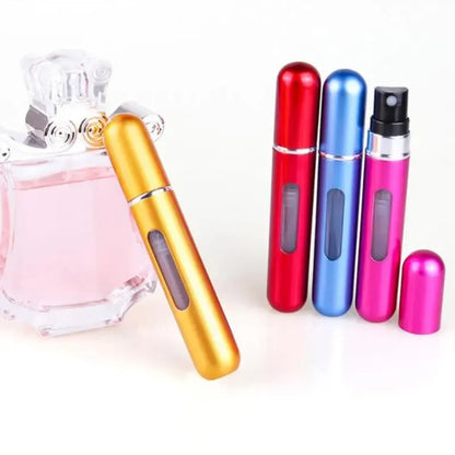 5ml Perfume Sub-bottles Bottom Filling High-end Portable Press Spray Small Spray Bottle Empty Bottle Sample Subpackaging Devi