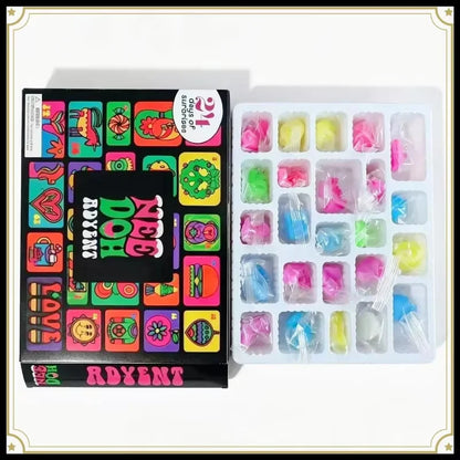 2026 NeeDoh Advent Calendar Gift for Children 24 Day 3D PVC Dolls Countdown Christmas 2026 New Year Surprise Gifts