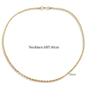 Stainless Steel Creative Steel Ball Chain Necklace - C21