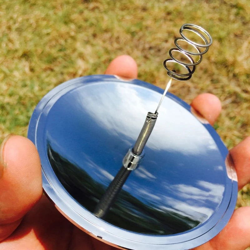 Outdoor Solar Lighter Camping Survival Fire Waterproof & Windproof Fire Starter Outdoor Emergency Tool Gear Accessories Outdo