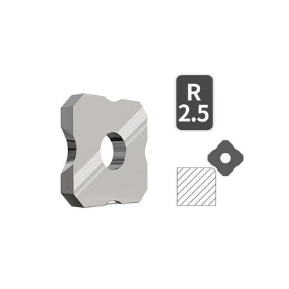 New Woodworking Edge Trimming Knife and Blade Corner Manual Planer Blade Hand Tools Wood Deburring Chamfering Fillet Scraper