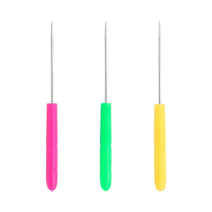 3pcs/lot Hand Craft DIY Tool Set Plastics Handle Scratch Awl Sewing Awl Tool for Sewing, DIY Handicrafts