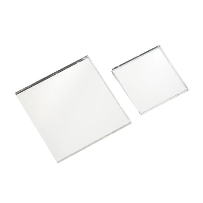 Mirror Mosaic Small Square Tiles Mirror Wall Stickers Bulk DIY Craft Supplies Decoration Artwork Handmade Materials