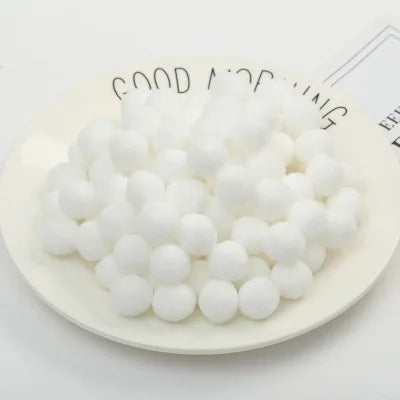Pompoms 8/10/15/20/25/30mm Soft Pompons Colorful Fluffy Plush Craft DIY Pom Pom Fur Ball Pon Pon Home Decoration Kids Toys 10