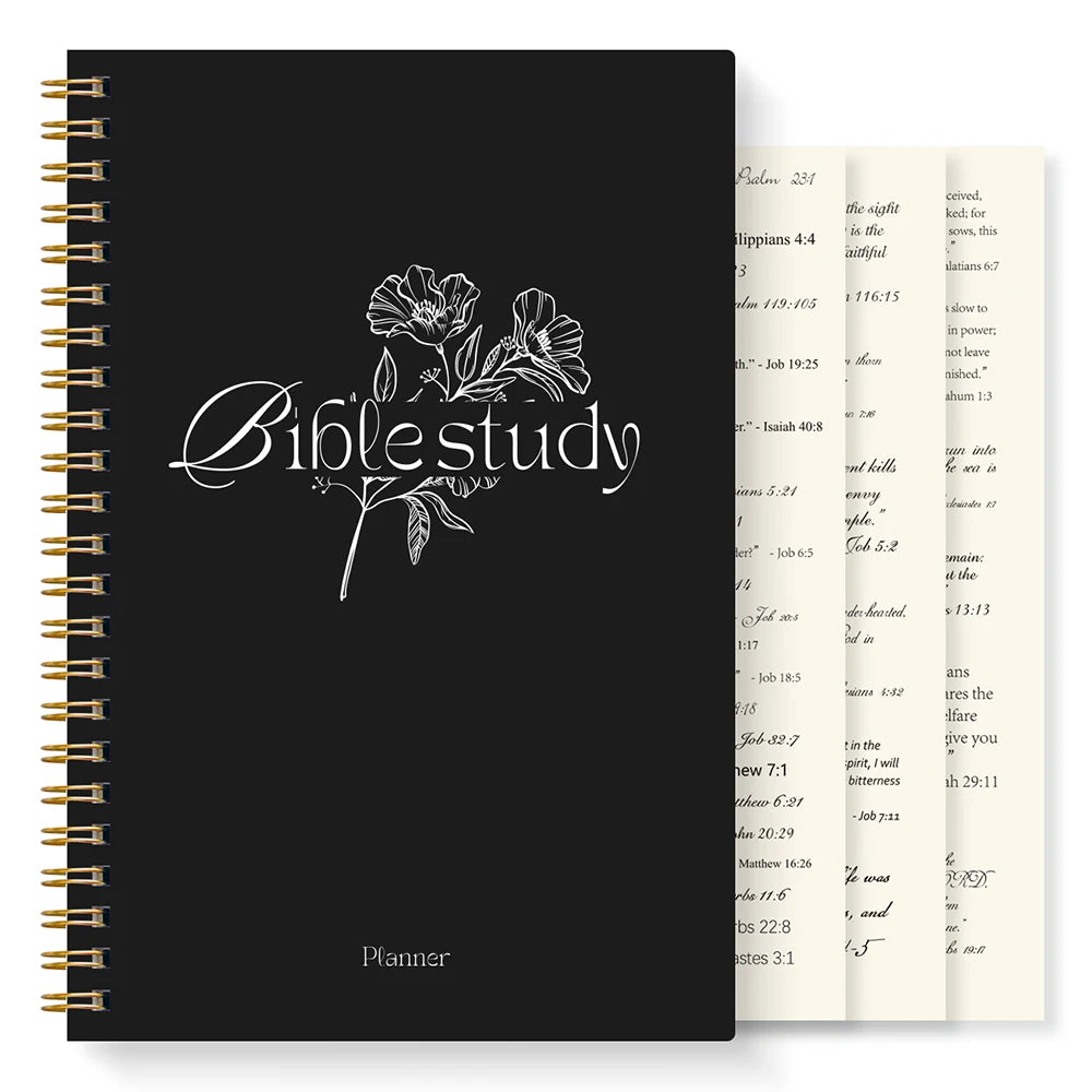 Daily Bible Study Journal - S.O.A.P Method Bible Study Supplies Church Notes Notebook Daily Devotional Notebook Prayer Journa