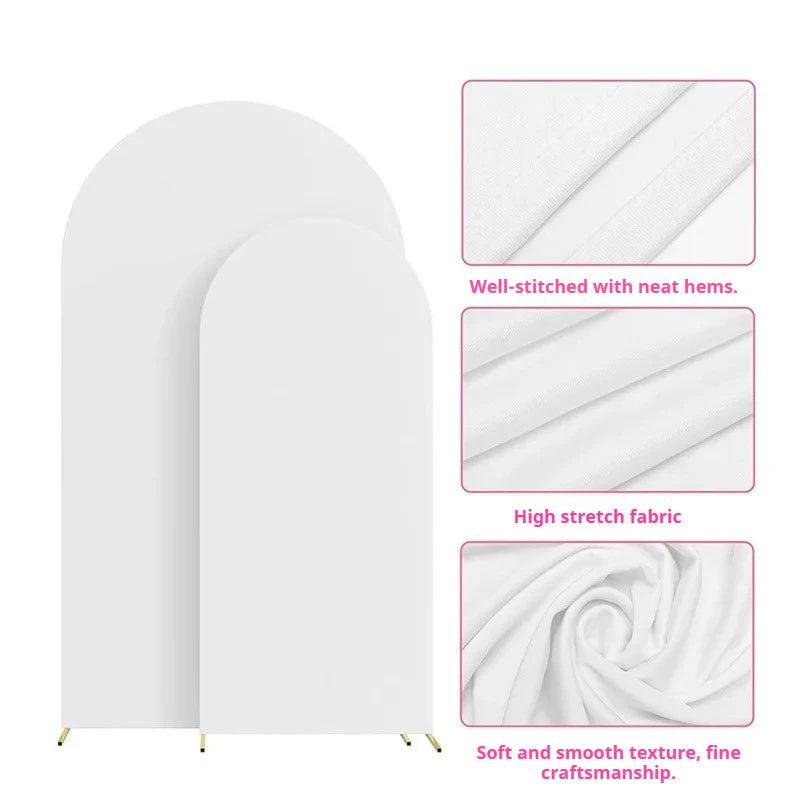 Arch Backdrop Cover,Photography Background for Baby Shower Wedding Engagement Accessory Birthday Party Scene Decor Reusable