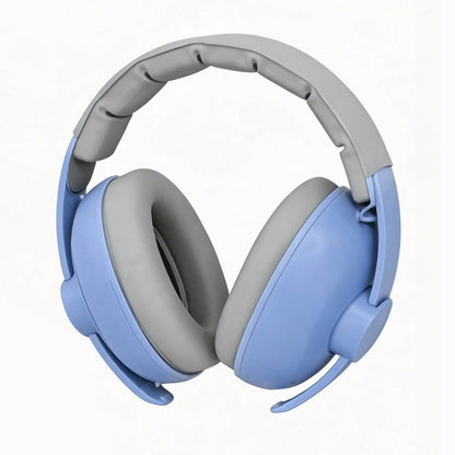 1pc Baby Ear Protection Anti-Noise Earmuffs Headphones for Sleep & Travel Ear Protection with Stretchable Design - sky blue