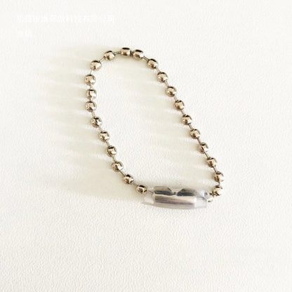 10/20/30/40/50Pcs Bead Chain Anti-lost Cover Pendant Chain Protective Cover Prevent Bag Ornament From Falling Off