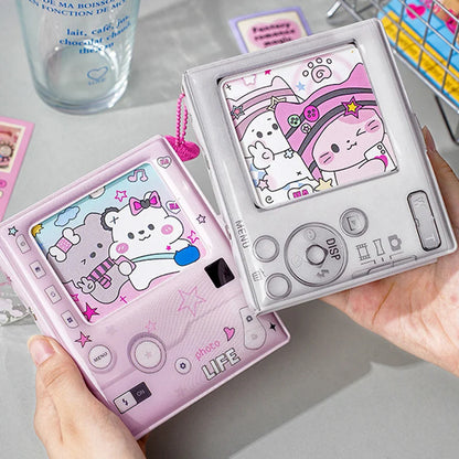 Kpop Photo Album Mini 3 Inch Album Photo Photocard Holder Idol Binder Photo Card Holder Card Collect Book Picture Protector 포