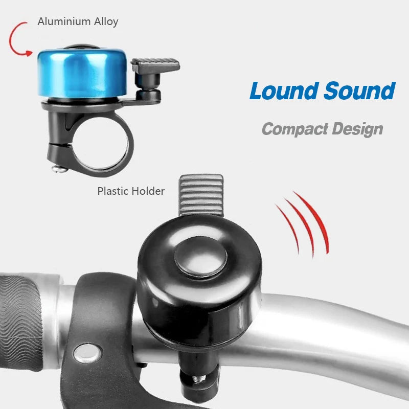 1~3pcs Bicycle Bell Aluminum Alloy MTB Horn Ring Safety Sound Alarm Handlerbar Cycling Warning Alarm Children Bike Accessorie