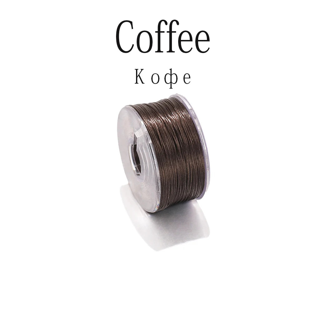 50Yards Nylon Bead Thread Nonelastic Beading Threads Seed Beads Cord Thread for DIY Bracelets Necklace Jewelry Making Supplie