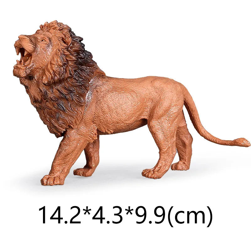 NEW Wild Animal Zoo Tiger Kangaroo Elephant Snake Bear Deer Koala Squirrel Model Figurine Collecta Toy Figures Gift for Child