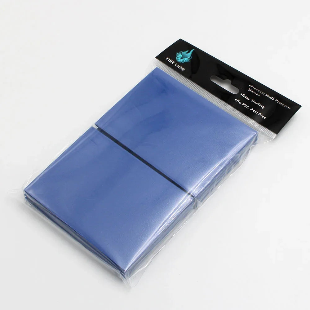 100PCS 66x91mm Matte Colorful Standard Size Card Sleeves TCG Trading Cards Protector Tarot Shield Board Games Magical Cover P