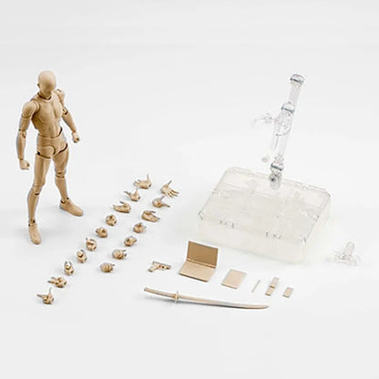 Sketch Draw Figurines Male Female Movable Body Kun Body Chan Joint Pain Anime Figure Shf Action Figure Toy Model Draw Mannequ