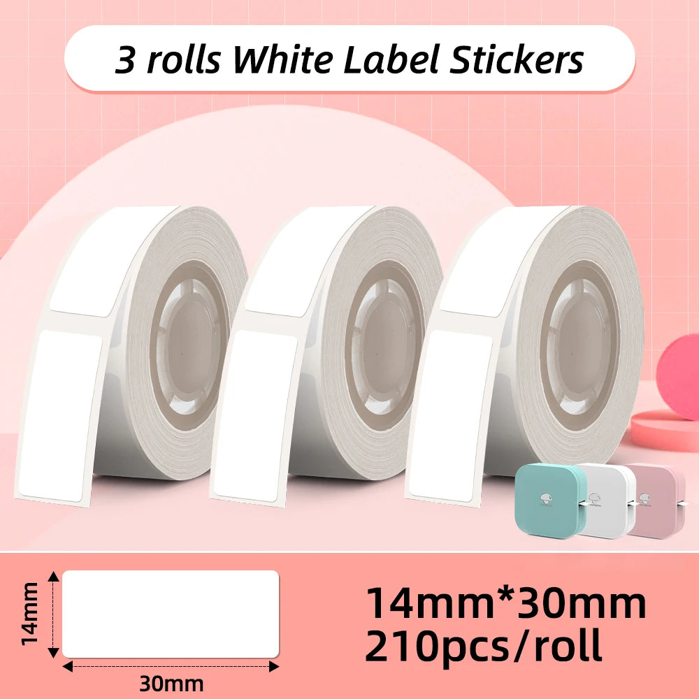 Phomemo Q30 Label Printer Mini Printer Pocket Thermal Label Maker Wireless Sticker Pocket Portable Printer Various Label Pape