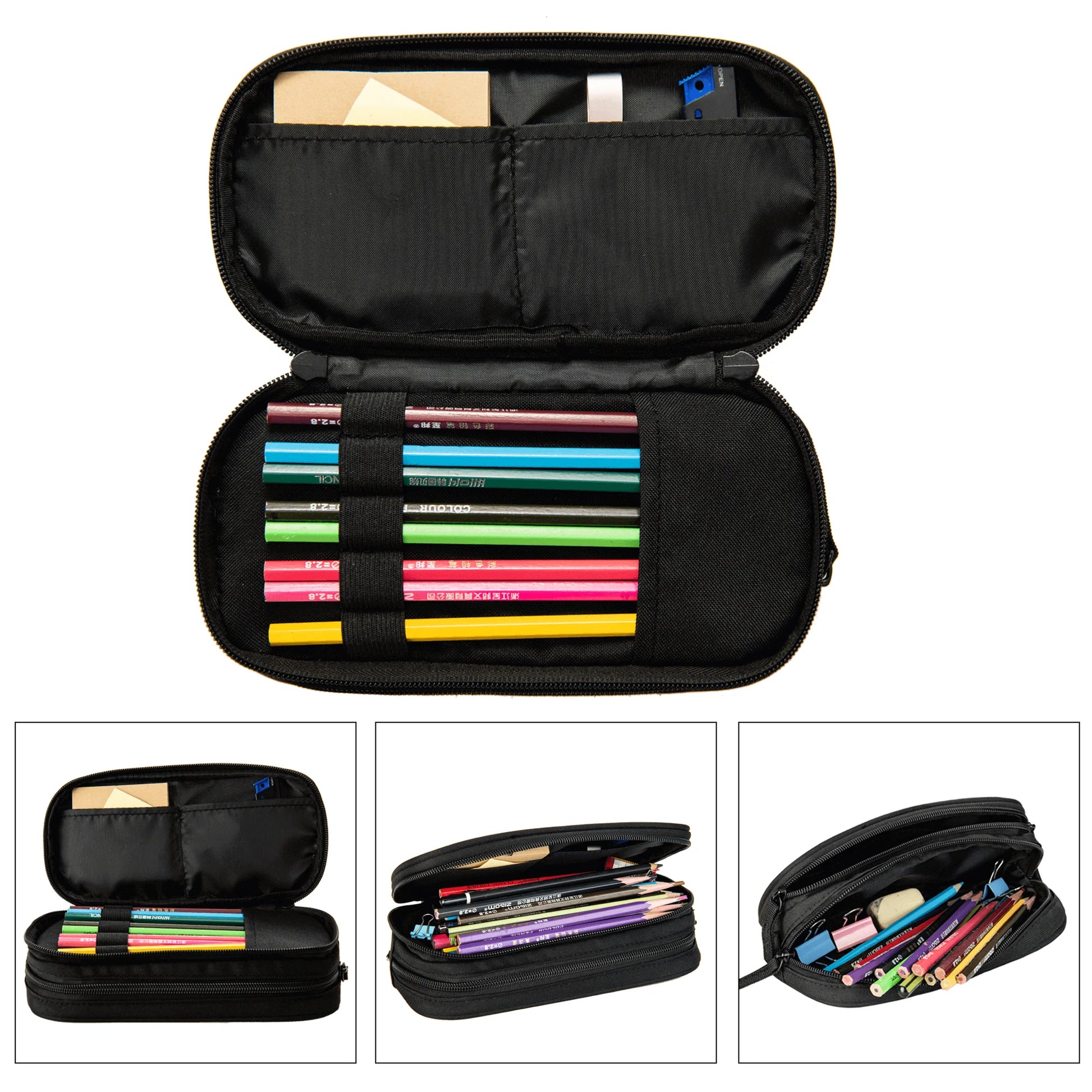 Triple T 67 Meme Tung Tung Tung Sahur Speed Face Pencil Case Pencilcases Pen Box Big Capacity Bag Zipper Stationery