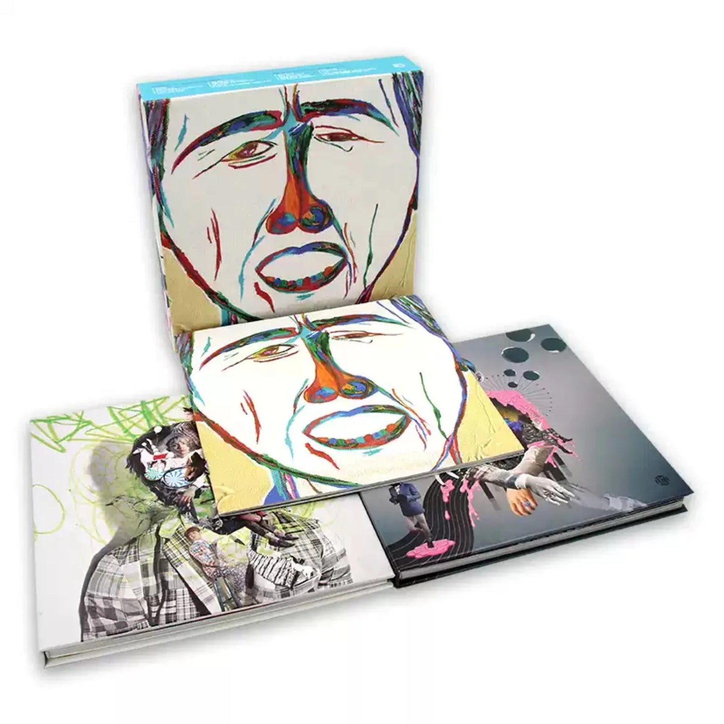 Avant-Garde Art Concept Album Abstract Hand-Painted Portrait Cover Premium Creative Visual Collectible CD Record