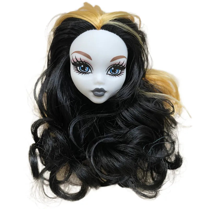 Multi-Joints Movable Doll Body Toy 23cm Doll Toy To Fit Many Heads White Green Brown Purple Monstering High Doll Body Cat hea