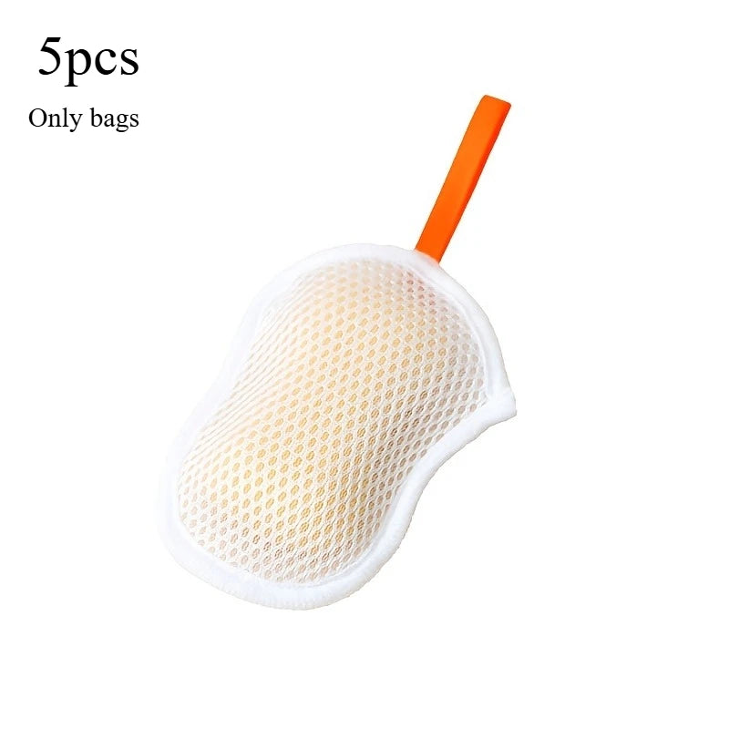 Soap Foam Net Soap Bag for Bath,Face Wash,and Shower Gel-Durable Mesh Design with Ergonomic Handle,For Cleansing,Soap Dispens