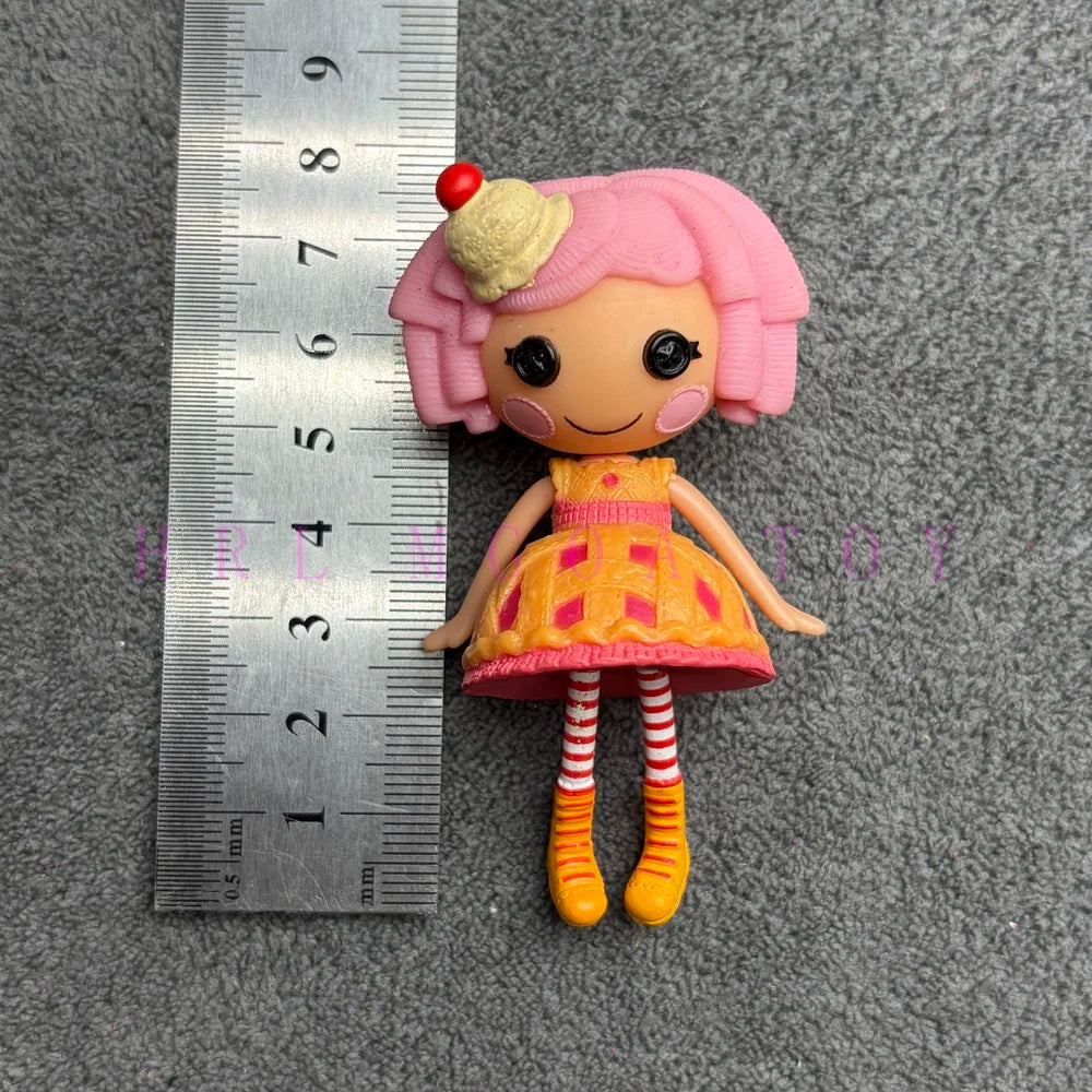 Original 8-10cm Can Choose Lalaloopsy Little Sister and Pet Dolls PVC Holiday Gift Collection Pvc Toys - A30-1PC