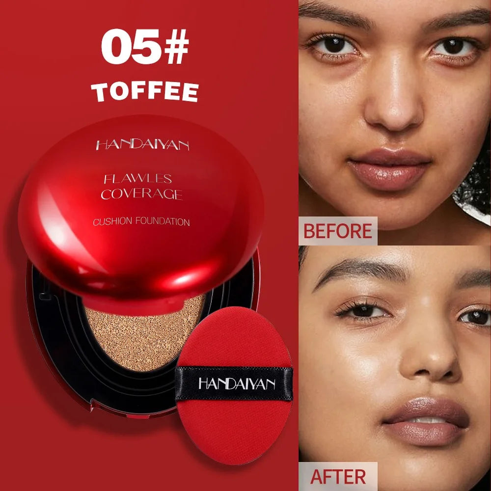 Air Cushion Foundation Light Natural Moisturizing Concealer Whitening Oil-control Women Base Long-lasting Makeup Korean Cosme