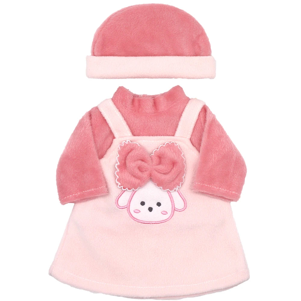Baby Born Doll Outfits For 13-18 Inch Newborn Doll Cute Jumpers Rompers Suit+Shoes Doll Accessories Festival Birthday Gift - 