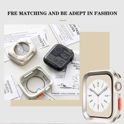 Bumper Soft Silicone Case For Apple Watch 11 10 9 8 7 6 SE 5 Anti-drop Matte Cover For iwatch 49mm 41mm 42mm 46mm 40mm 44mm 4