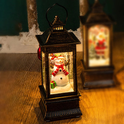 1PC Light Night Light Christmas Interior Light Desktop Decoration Christmas Tree Santa Claus Decorative Desktop Decoration No