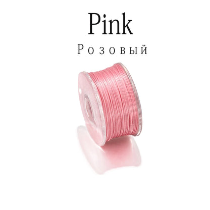 50Yards Nylon Bead Thread Nonelastic Beading Threads Seed Beads Cord Thread for DIY Bracelets Necklace Jewelry Making Supplie